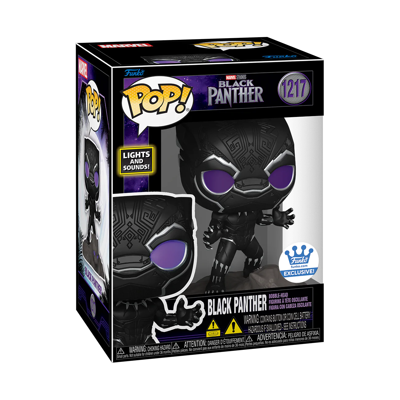 Pre-orden Funko Pop Black Panther Exclusivo de Funko Shop