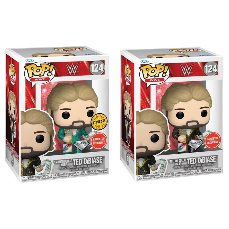 Bundle Funko Pop Ted DiBiase Chase Exclusivo de Gamestop