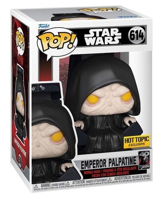 Funko Pop Emperor Palpatine Exclusivo de Hottopic