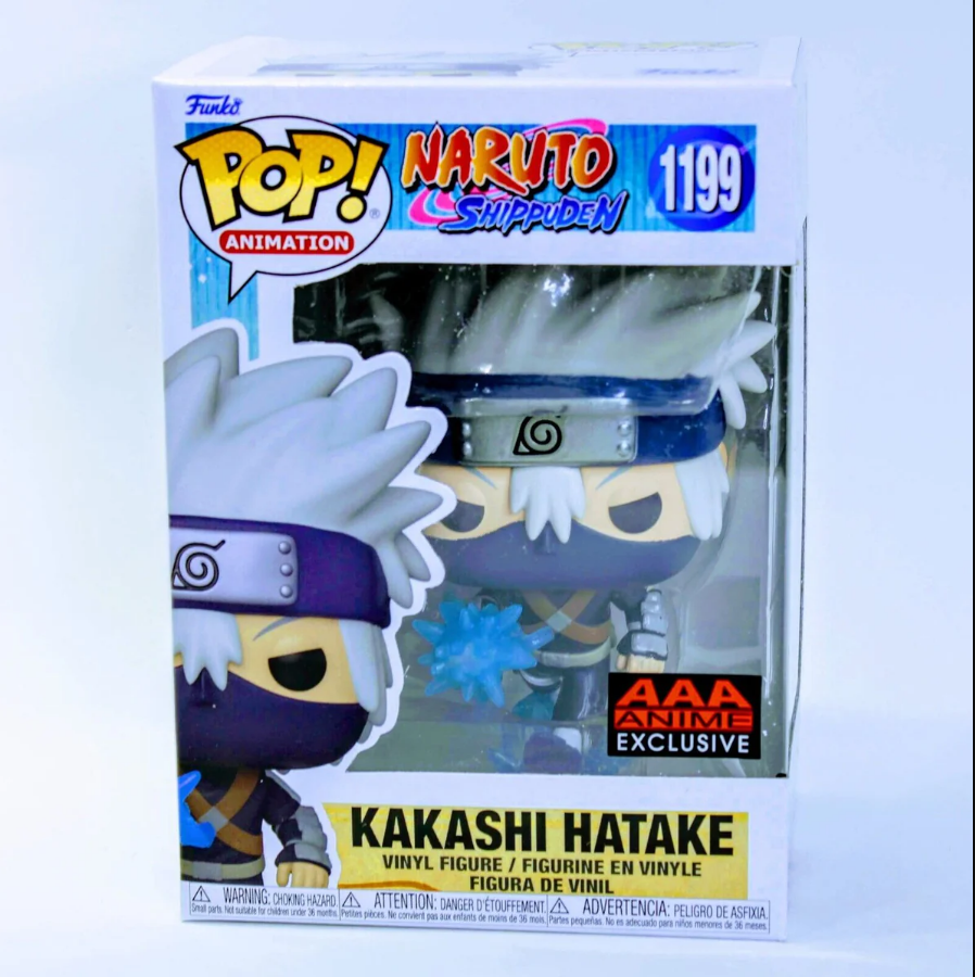 Funko Pop Animation Naruto. Kakashi Hatake GITD Exclusivo de AAA