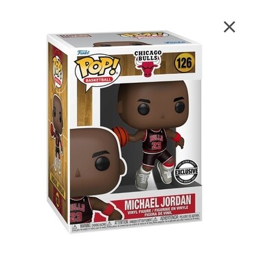 Funko Pop Michael Jordan In Black Pinstripe Uniform- Bulls Exclusivo de FL