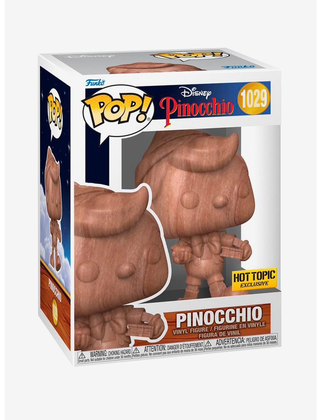Pre-orden Funko Pop Pinocchio (Wood) Exclusivo de Hottopic