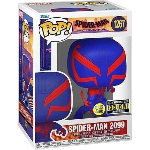 Pre-orden Funko Pop Spider-Man 2099 GITD Exclusivo de EE