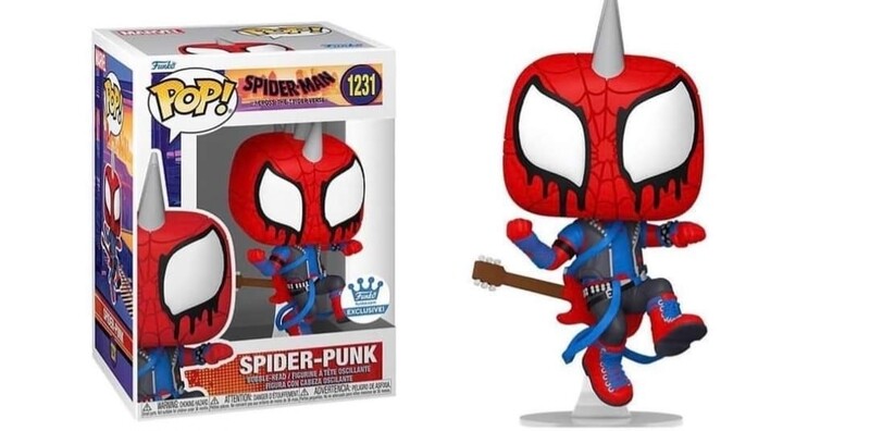 Funko Pop Spider Punk Exclusivo de Funko Shop