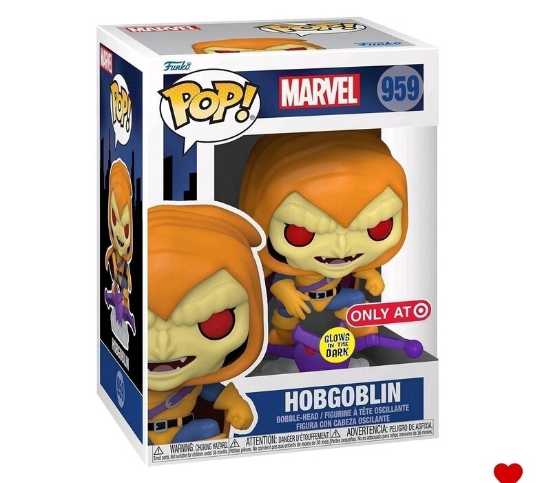 Funko Pop Hobgoblin Exclusivo de Target GITD
