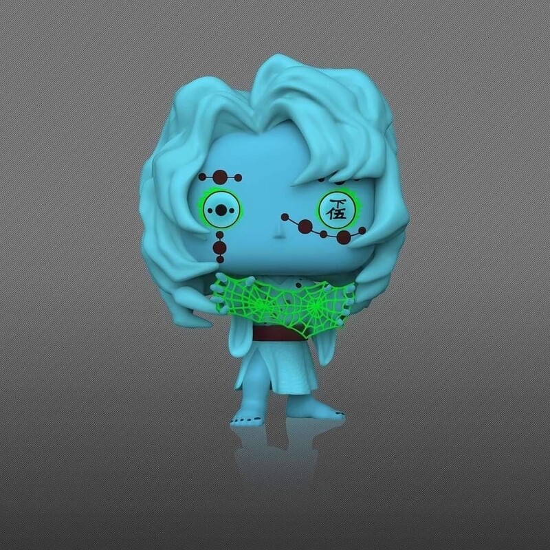 Funko Pop &amp; Tee. Demon Slayer Rui GITD Exclusivo de Gamestop