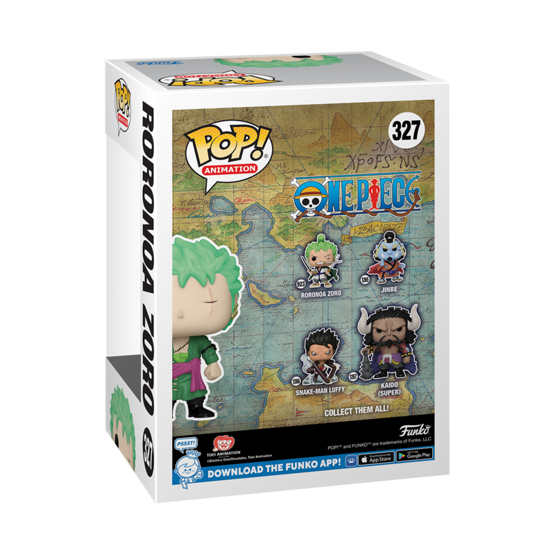 Funko Pop Animation One Piece. Roronoa Zoro Exclusivo de Kody