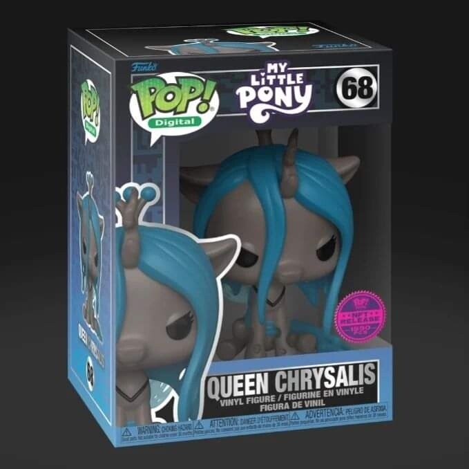 Funko Pop Digital. My Little Pony. Queen Chrysalis NFT