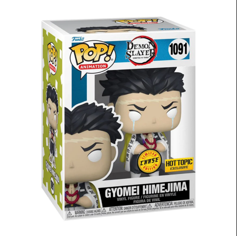 Funko Pop Animation Demon Slayer. Gyomei  Himejima Exclusivo de HotTopic Bundle Chase