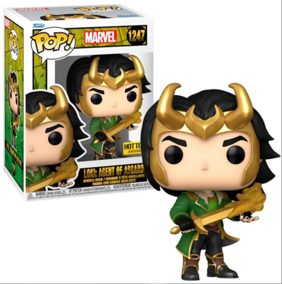 Funko Pop Loki: Agent of Asgard Exclusivo de Hottopic