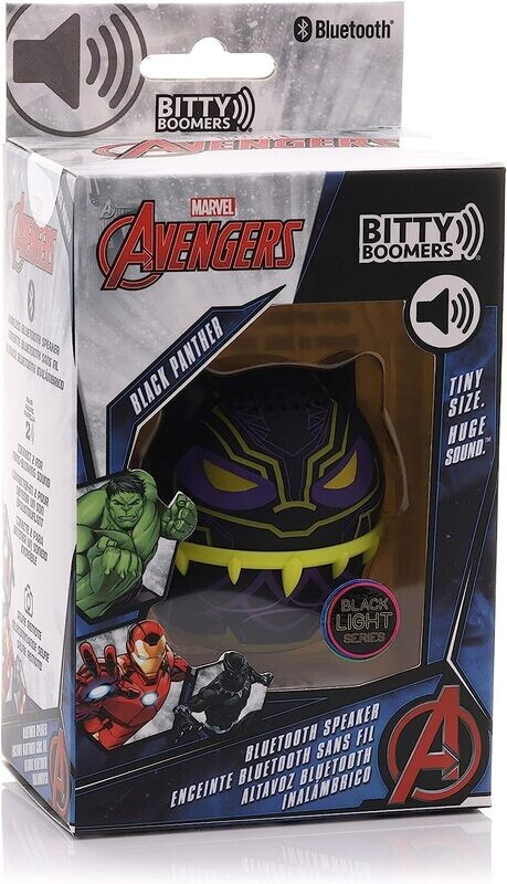 Bitty Boomers Marvel Black Panther Blacklight.