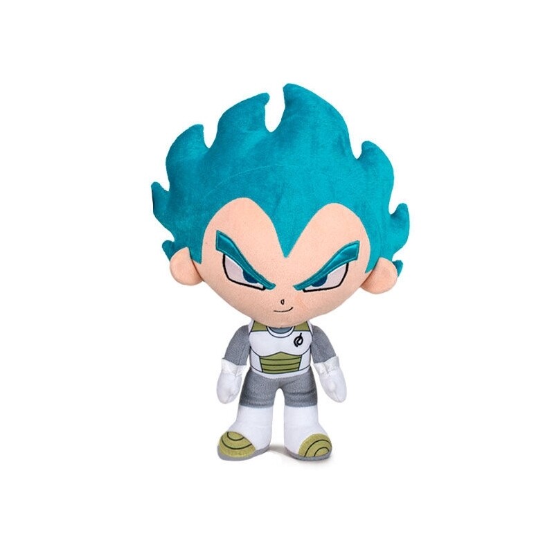 Peluche Dragon Ball Vegeta Super Saiyan God Blue
