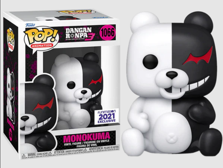 Funko Pop Danganrompa 3: The Ends of Hope&#39;s peak. Monokuma Exclusivo de Funimation