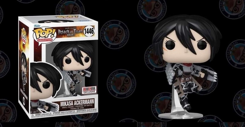 Funko Pop Animation Attack on Titan. Mikasa Ackermann Exclusivo BBTS