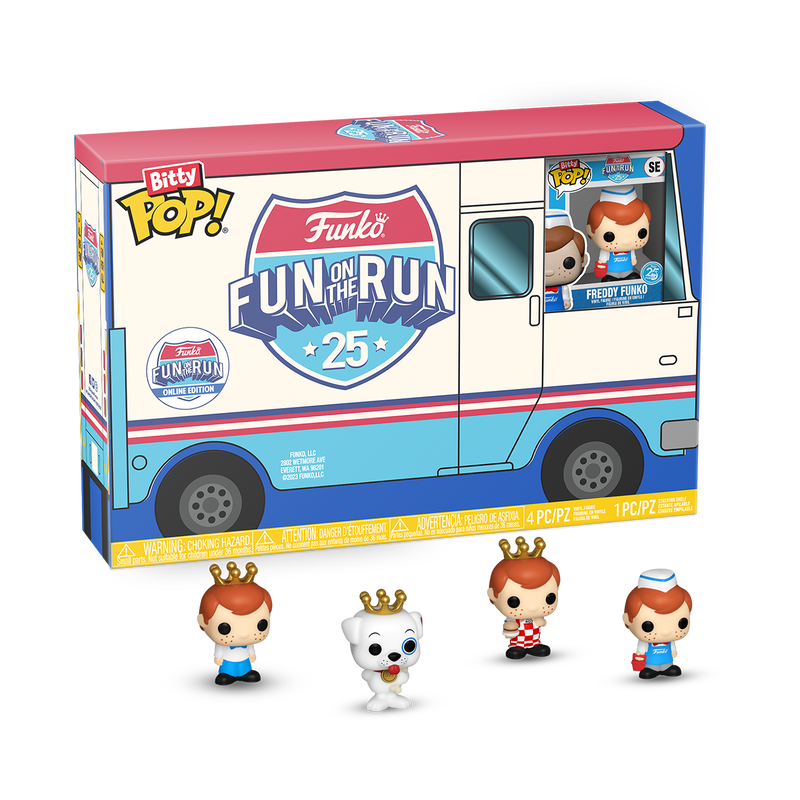 Bitty Pop Fun on The Run Box Freddy Funko Edicion Limitada