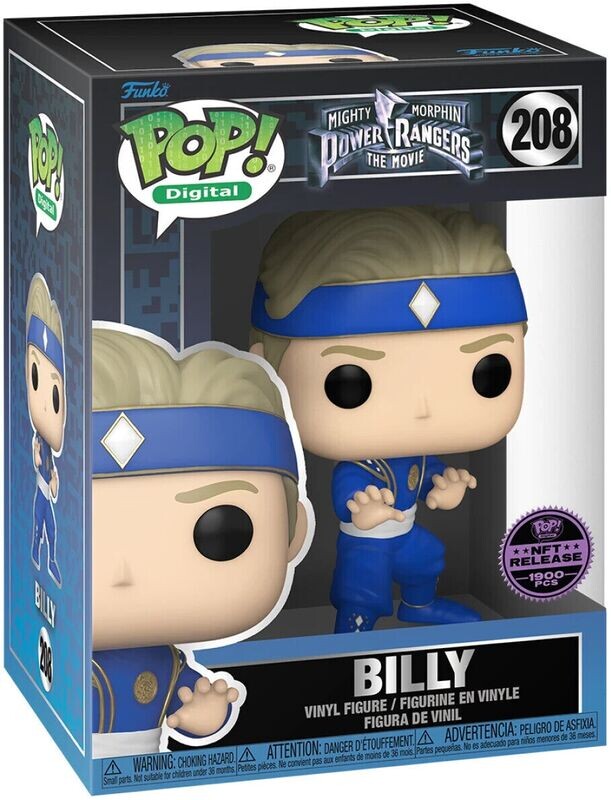 Funko Pop Power Rangers Billy NFT