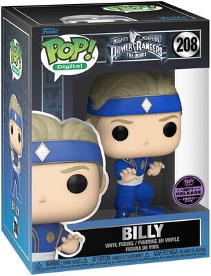 Pre-orden Funko Pop Power Rangers Billy NFT