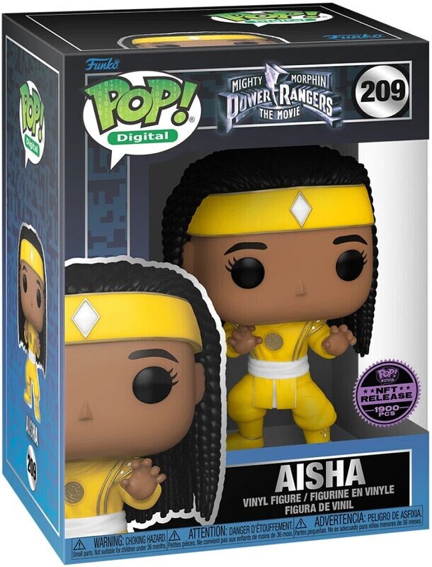 Funko Pop Power Rangers Aisha NFT