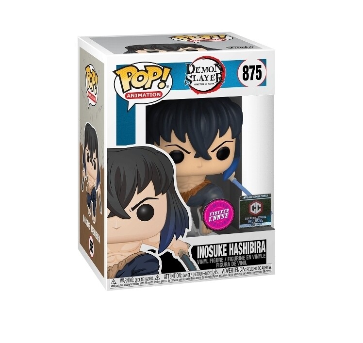Funko Pop Demon Slayer. Inosuke Hashibira Chase Exclusivo Chalice Collectibles