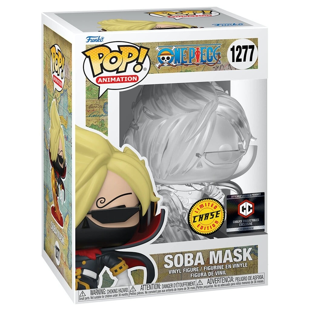 Funko Pop One Piece Bundle Chase Soba Mask Exclusivo de Chalice Collectibles