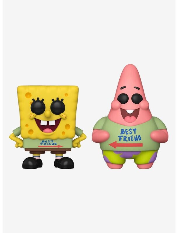Funko SpongeBob SquarePants Pop! Animation 2 Pack SpongeBob &amp; Patrick Exclusivo de Hottopic