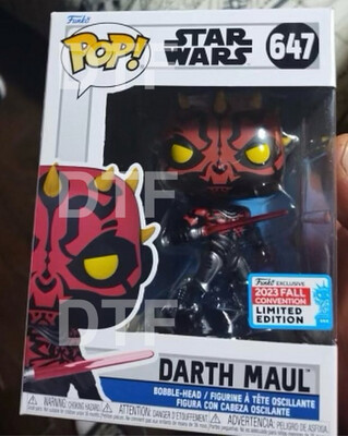 Funko Pop Star Wars. Darth Maul Exclusivo NYCC