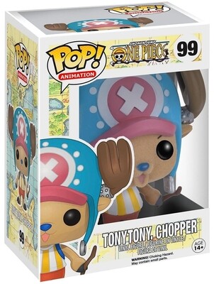 Funko Pop Animation One Piece Tony Tony Chopper Flocked