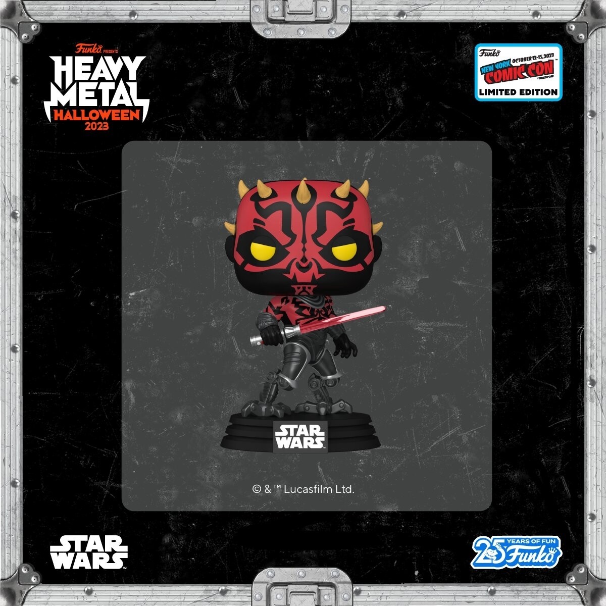 Funko Pop Star Wars. Darth Maul Exclusivo NYCC