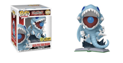 Funko Pop Yu-Gi-Oh Blue Eyes Toon Dragon Exclusivo de HotTopic GITD