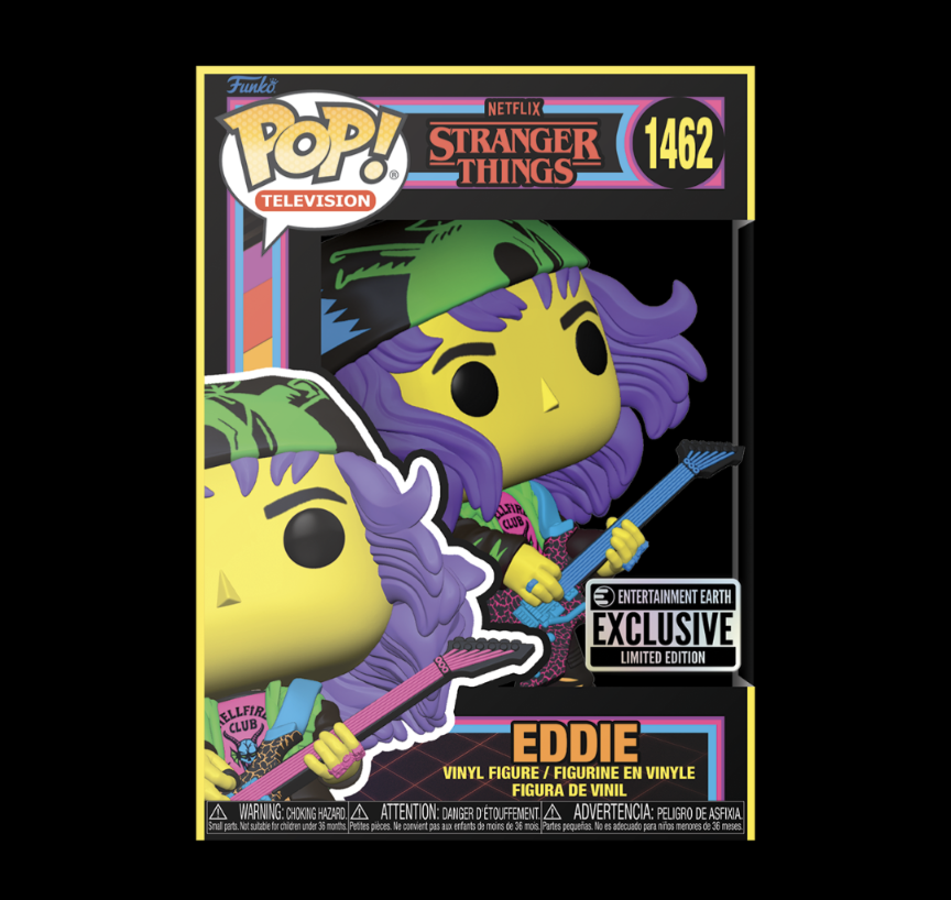 Funko Pop Stranger Things. Eddie Exclusivo EE