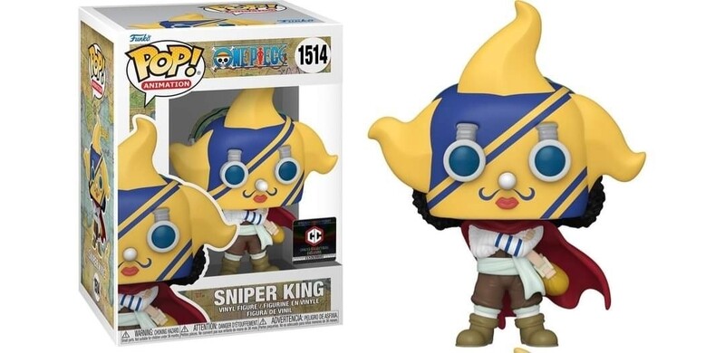 Funko Pop Animation One Piece Sniper King exclusivo de Chalice Collectibles PR