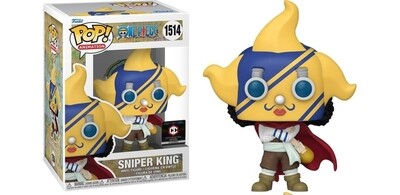  Funko Pop Animation One Piece Sniper King exclusivo de Chalice Collectibles PR