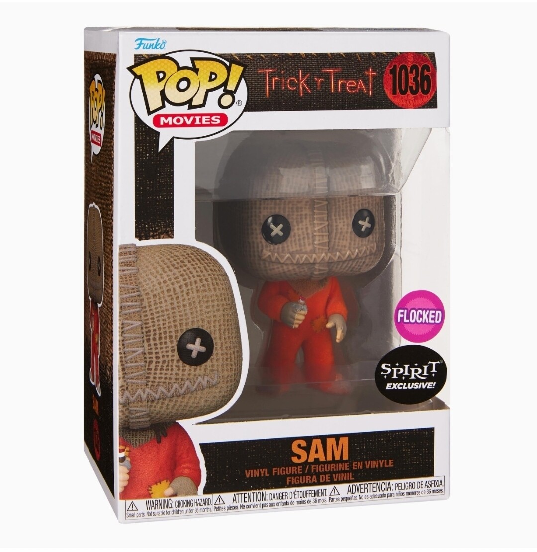 Funko Pop Trick&#39;r Treat. Sam Spirit Exclusivo Flocked