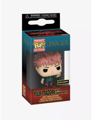 Pocket Pop Funko Jujutsu Kaisen! Yuji Itadori With Sukuna Mouth Exclusivo de Hottopic