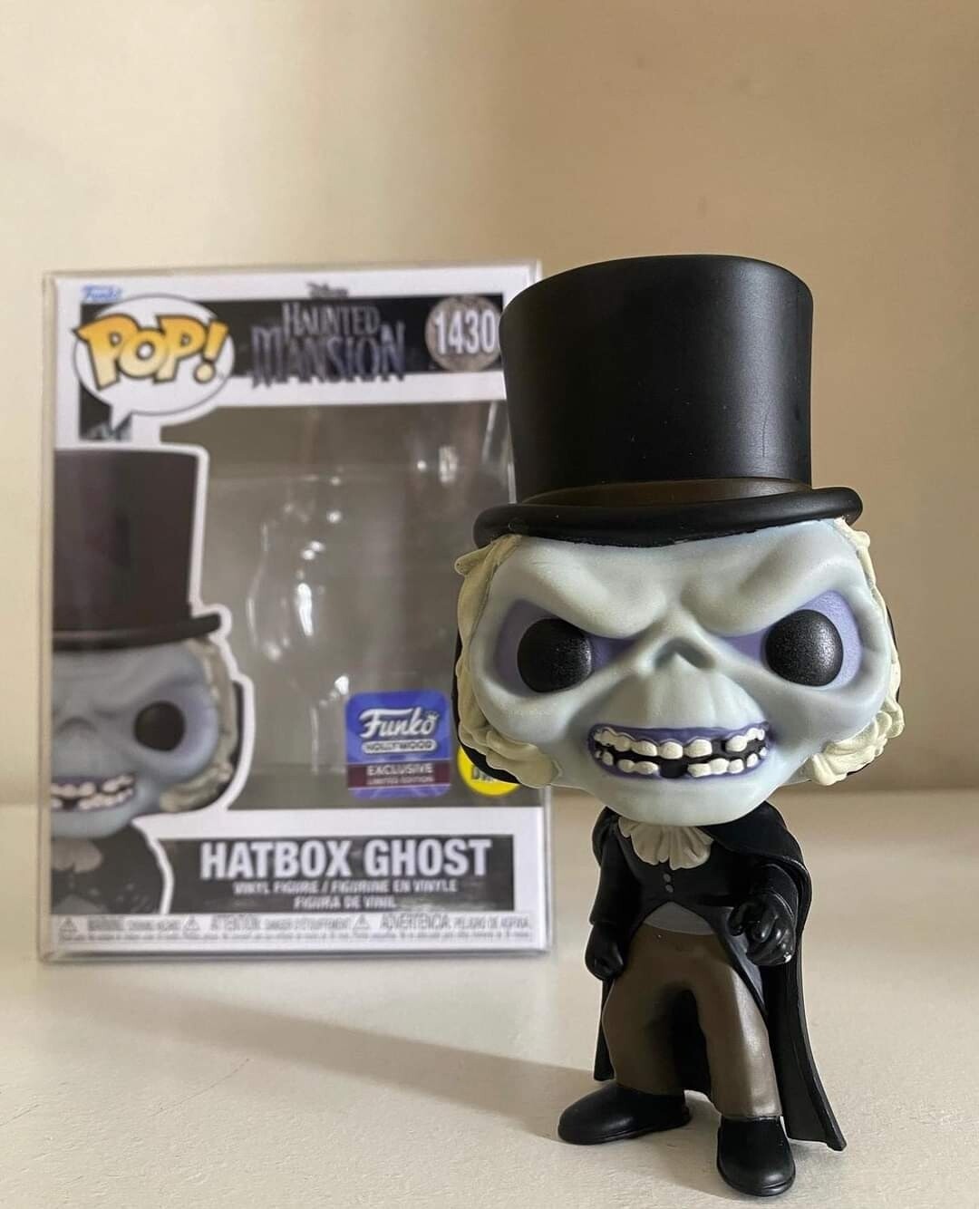 Funko POp Hatbox Ghost Exclusivo de Funko Hollywood