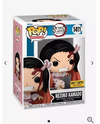 Funko Pop Animation Demon Slayer Nezuko Kamado Exclusivo de HotTopic