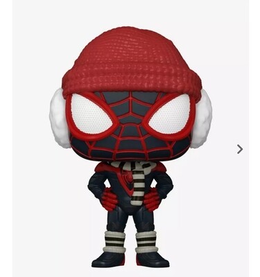 Funko Pop Miles Morales (Winter Suit) Exclusivo de HotTopic