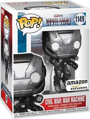 Funko Pop! Marvel: Captain America: Civil War Build A Scene - War Machine Exclusivo de amazon