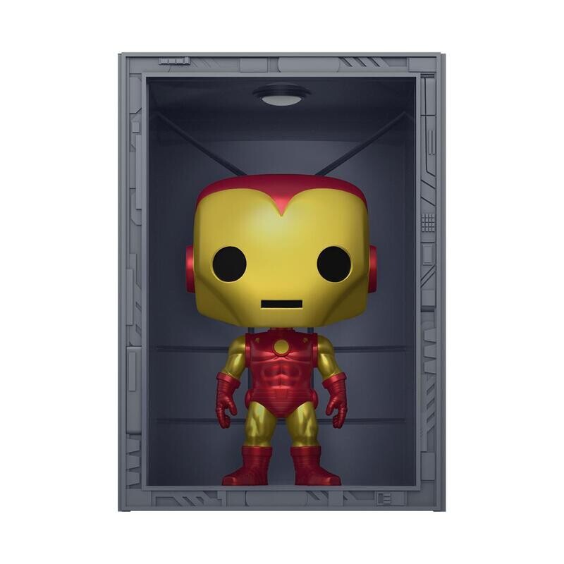 Funko Pop Deluxe Hall of Armor: Iron Man Model 4 Exclusivo PX