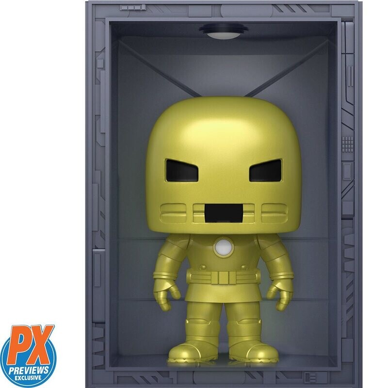 Funko Pop Deluxe Hall of Armor: Iron Man Model 1 Exclusivo PX
