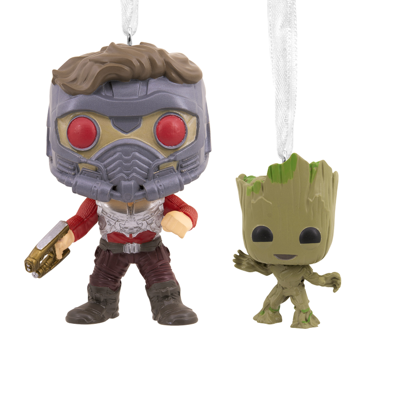 Funko Ornament. Star Lord & Groot