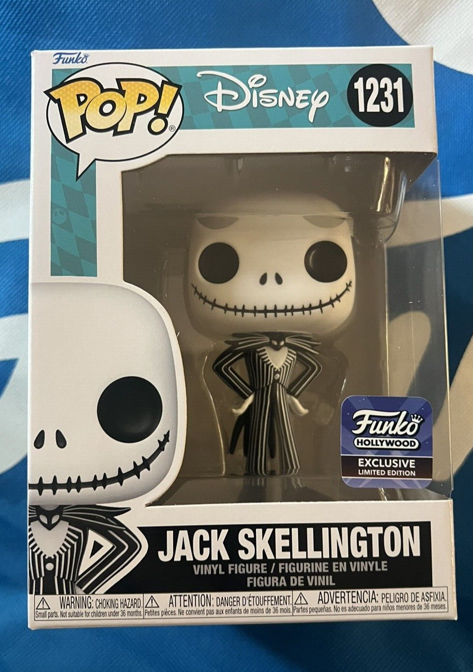 Funko Pop Jack Skellington Exclusivo de Funko Hollywood