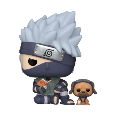 Funko Pop Naruto. Kakashi Hatake with Pakkun Exclusivo de Boxlunch