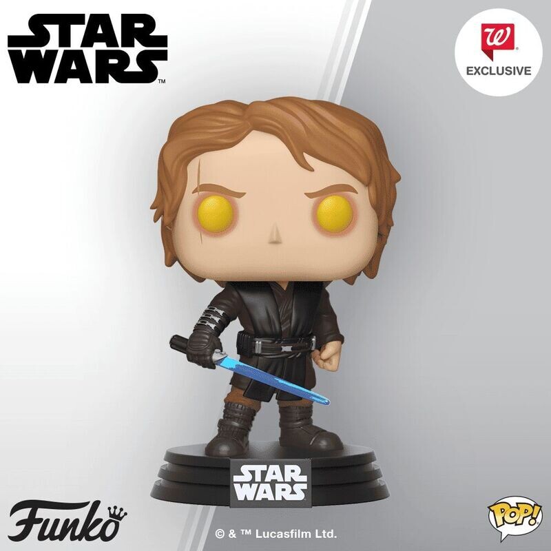 Funko pop Star Wars. Anakin Skywalker Exclusivo de Walgreens