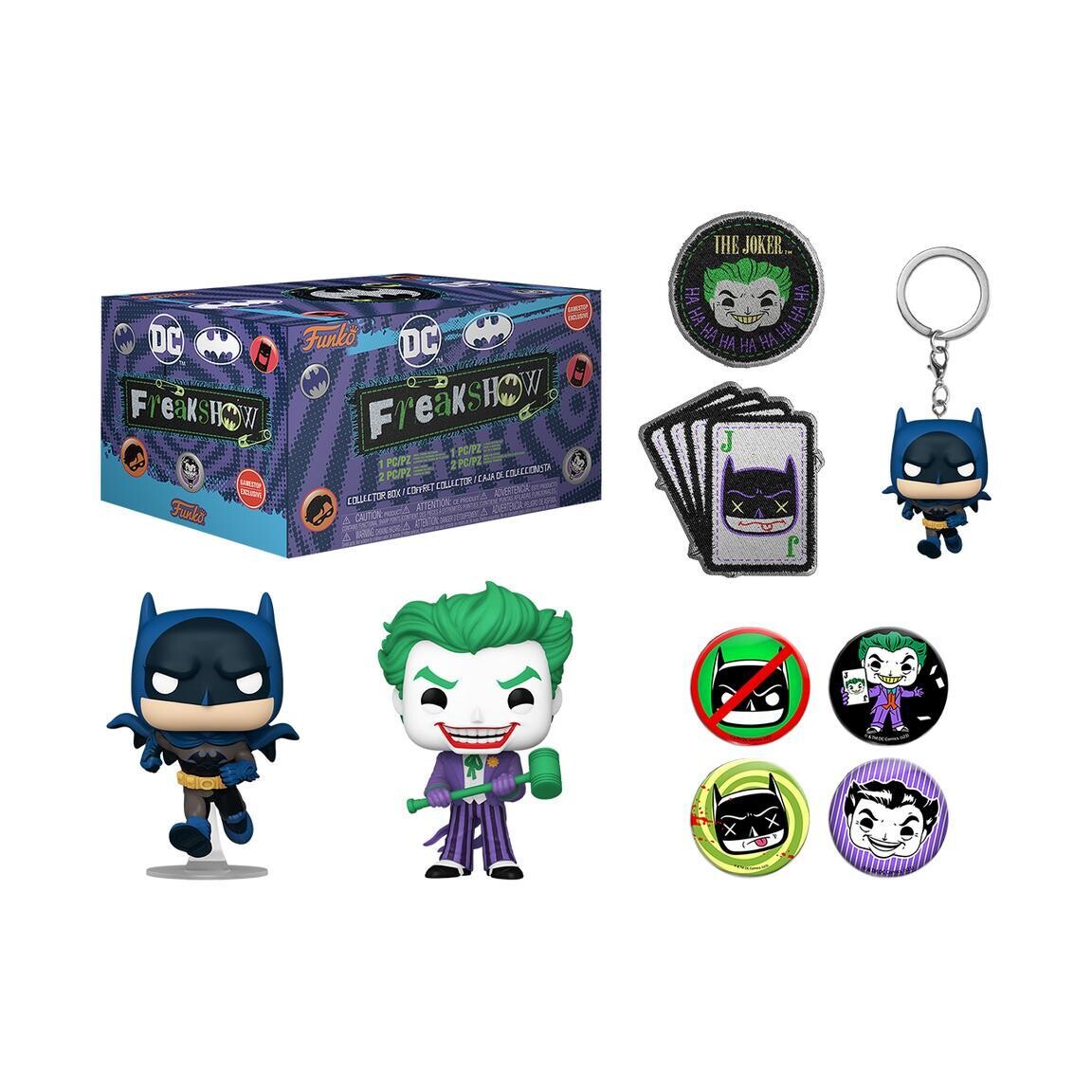 Funko Collector Box Batman Gotham Freakshow Exclusiva de GameStop