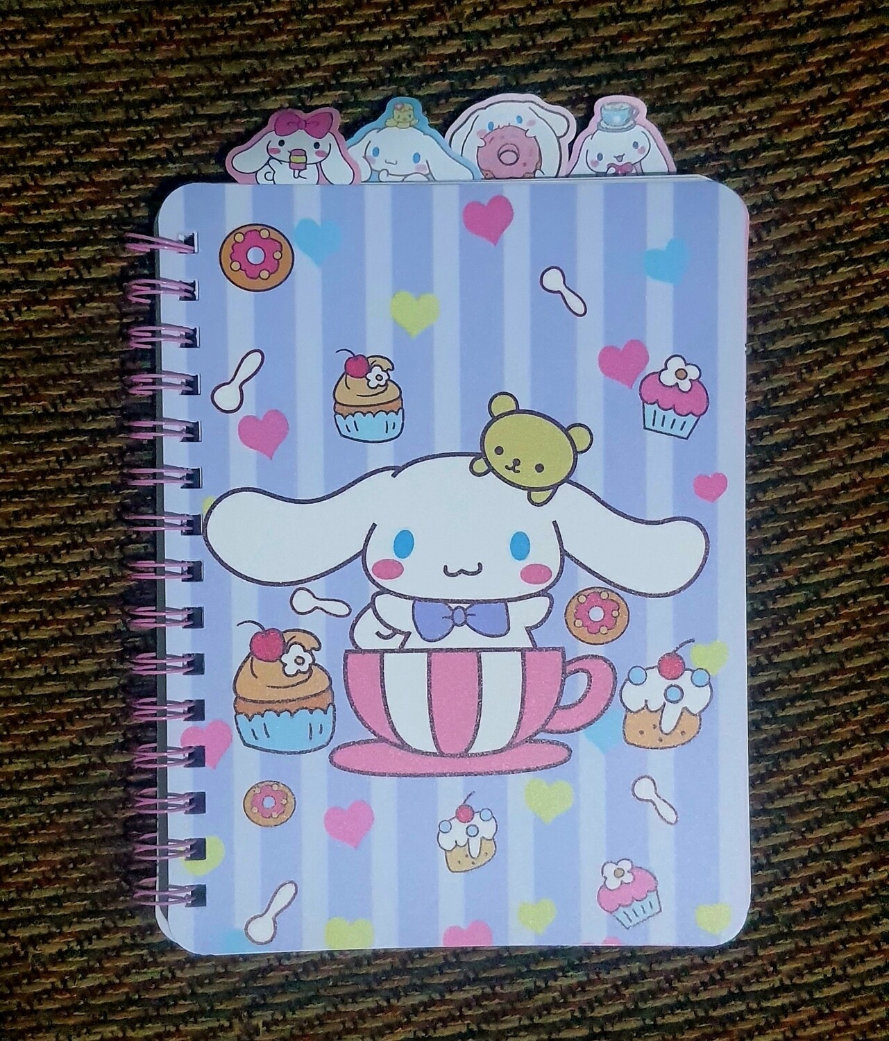 Libreta Sanrio. Cinnamoroll