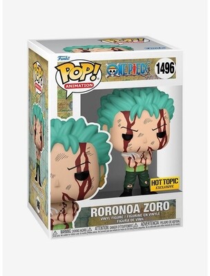 Funko Pop Animation One Piece Roronoa Zoro Exclusivo de HotTopic