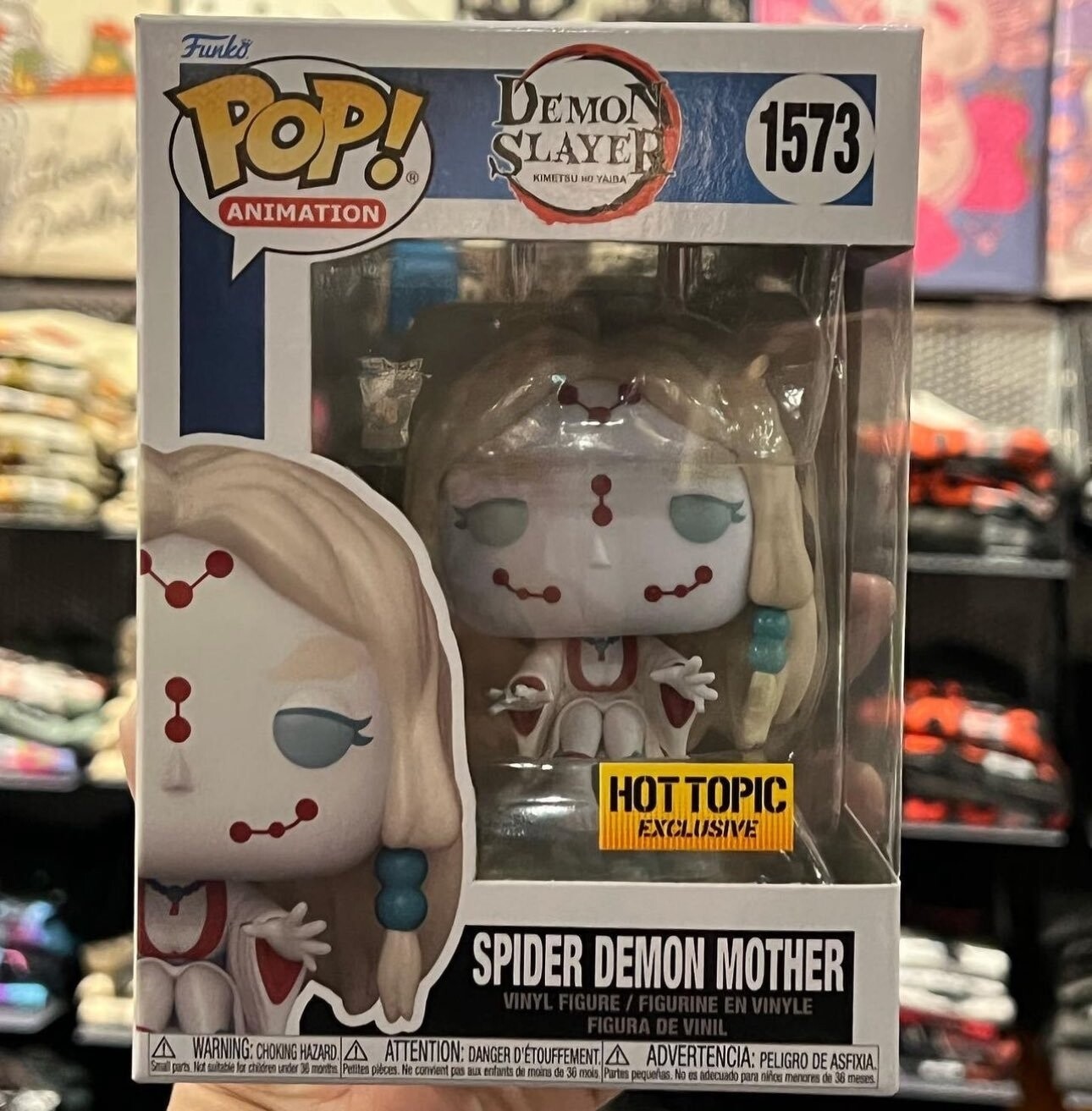 Funko Pop Demon Slayer Spider Demon Mother Exclusivo de HotTopic