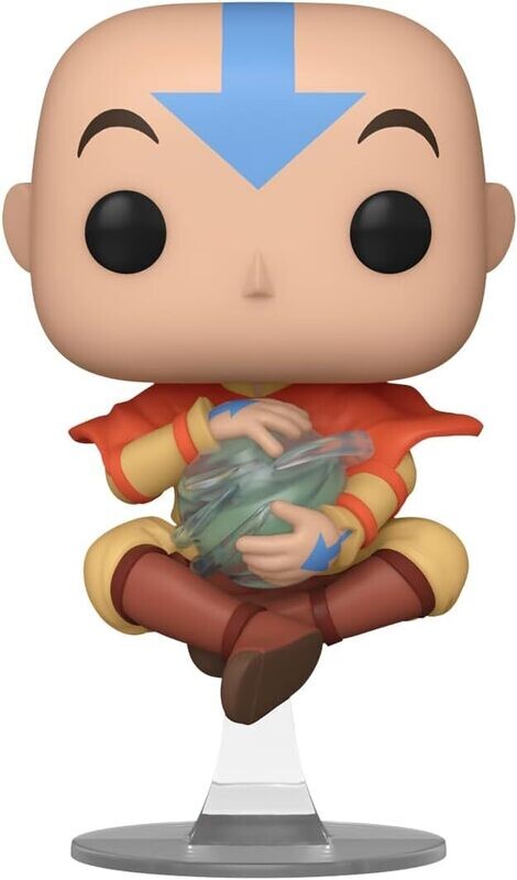 Funko Pop! Animación: Avatar: The Last Airbender. Floating Aang Exclusivo de Amazon GITD
