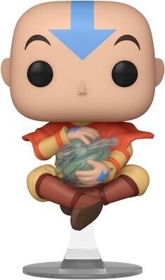 Funko Pop! Animación: Avatar: The Last Airbender. Floating Aang Exclusivo de Amazon GITD